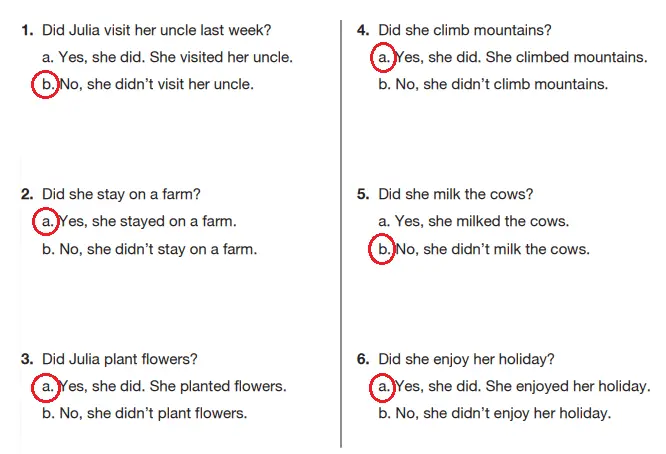 6. Sınıf İngilizce Ders Kitabı Sayfa 106-107-108-109-110-111-112. Cevapları Hecce Yayıncılık 6. Sınıf İngilizce Ders Kitabı Cevapları Sayfa 109 Hecce Yayıncılık1