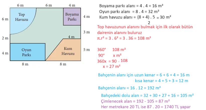 7. Sınıf Matematik Ders Kitabı Sayfa 223 Cevapları MEB Yayınları