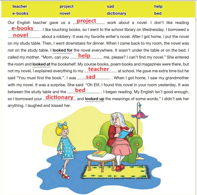 6. Sınıf İngilizce Ders Kitabı Cevapları Sayfa 123 Hecce Yayıncılık