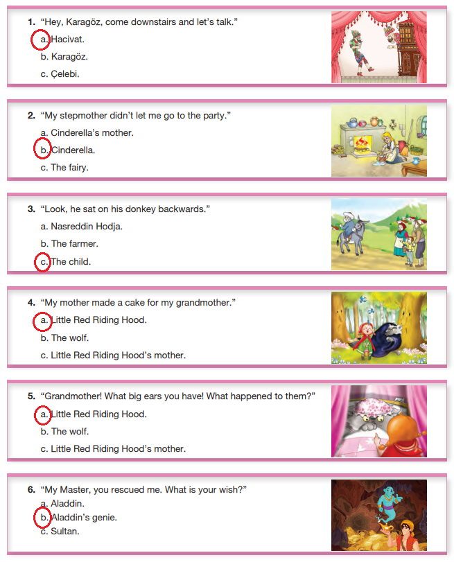 6. Sınıf İngilizce Ders Kitabı Cevapları Sayfa 130 Hecce Yayıncılık