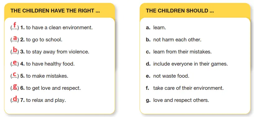 6. Sınıf İngilizce Ders Kitabı Cevapları Sayfa 162 Hecce Yayıncılık