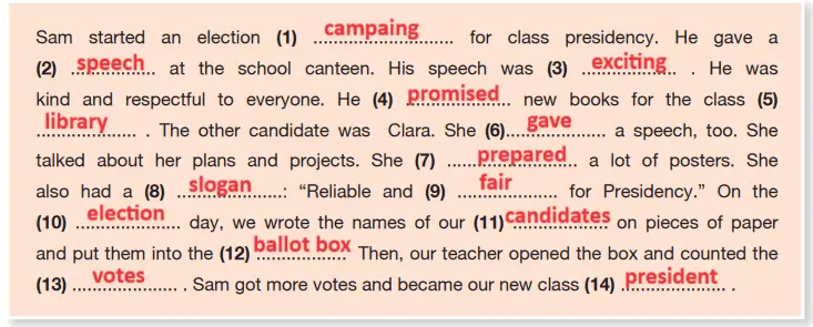 6. Sınıf İngilizce Ders Kitabı Cevapları Sayfa 165 Hecce Yayıncılık