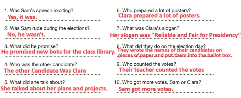 6. Sınıf İngilizce Ders Kitabı Cevapları Sayfa 165 Hecce Yayıncılık1