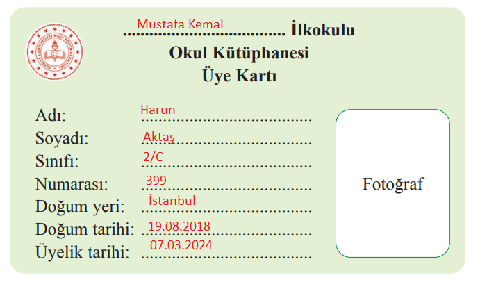 2. Sınıf Türkçe Ders Kitabı Sayfa 229 Cevapları Bilim ve Kültür Yayınları