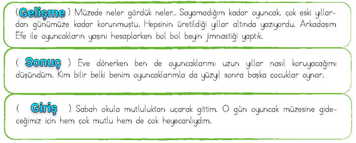 4. Sınıf Türkçe Ders Kitabı Sayfa 208 Cevapları MEB Yayınları
