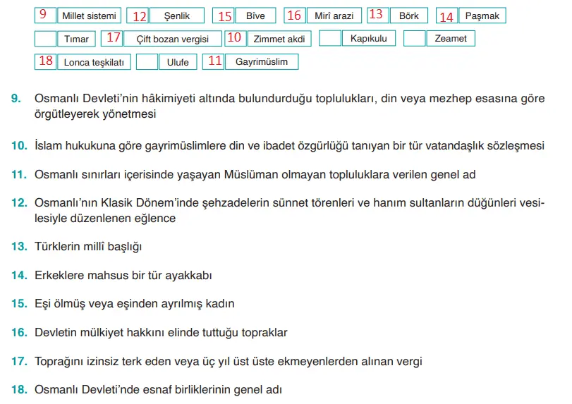 10. Sınıf Tarih Ders Kitabı Sayfa 208 Cevapları MEB Yayınları