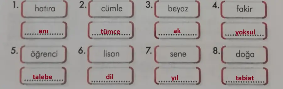 3. Sınıf Türkçe Ders Kitabı Sayfa 51 Cevapları İlke Yayıncılık3