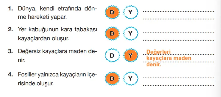 4. Sınıf Fen Bilimleri Ders Kitabı Sayfa 52 Cevapları Pasifik Yayıncılık
