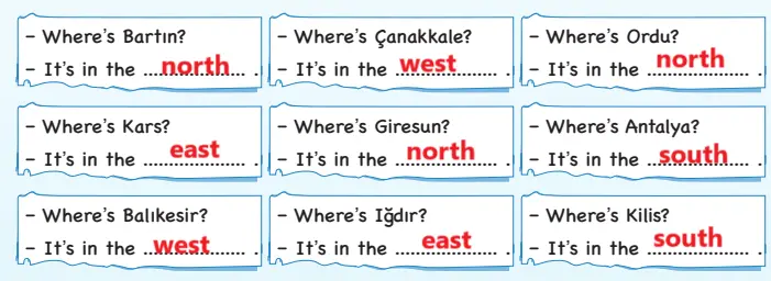 4. Sınıf İngilizce Ders Kitabı 33-34-35-36-37-38. Sayfa Cevapları SDR Dikey Yayıncılık 4. Sınıf İngilizce Ders Kitabı Sayfa 33 Cevapları SDR Dikey Yayıncılık