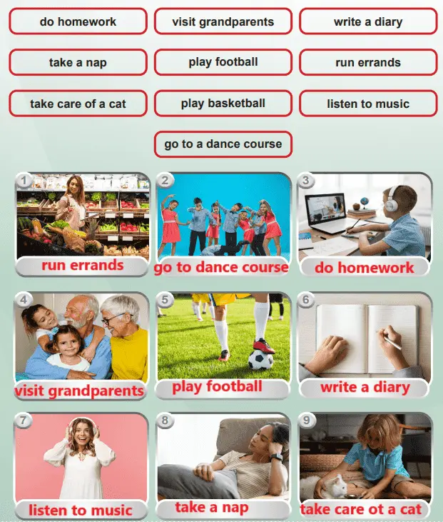 5. Sınıf İngilizce Ders Kitabı Sayfa 13 Cevapları MEB Yayınları