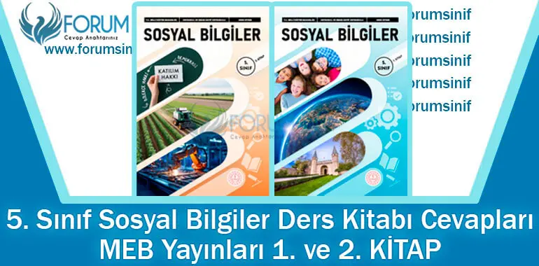 5. Sınıf Sosyal Bilgiler Ders Kitabı Cevapları MEB Yayınları