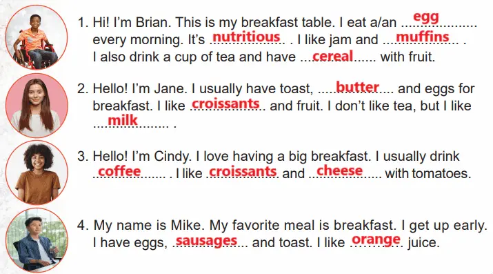 6. Sınıf İngilizce Ders Kitabı Sayfa 26 Cevapları MEB Yayınları1