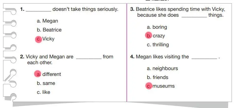 8. Sınıf İngilizce Ders Kitabı Sayfa 11 Cevapları Bilim Ve Kültür Yayınları