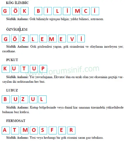 8. Sınıf Türkçe Ders Kitabı Sayfa 56 Cevapları Hecce Yayıncılık