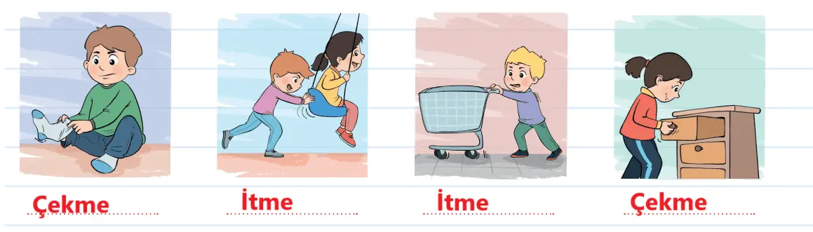 3. Sınıf Fen Bilimleri Ders Kitabı Sayfa 76 Cevapları MEB Yayınları