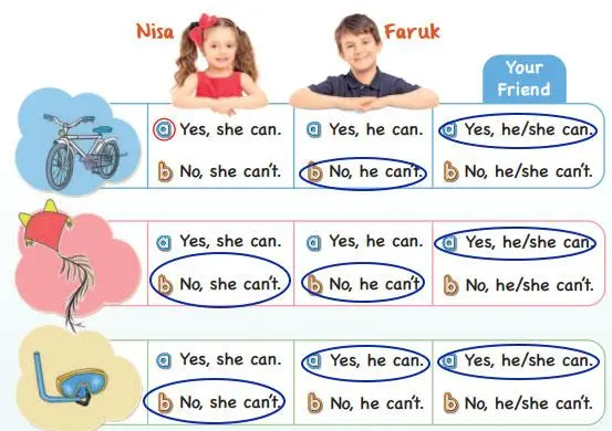 3. Sınıf İngilizce Ders Kitabı Sayfa 53 Cevapları SDR Dikey Yayıncılık