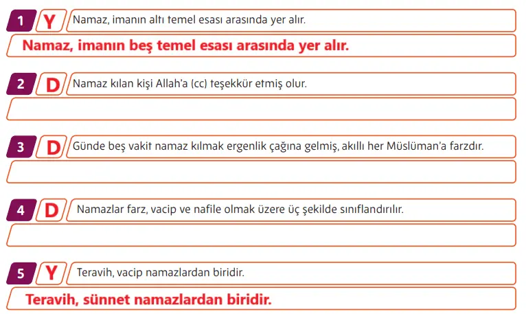 5. Sınıf Din Kültürü Ders Kitabı Sayfa 60-61-62-63-64-65. Cevapları MEB Yayınları 5. Sınıf Din Kültürü Ders Kitabı Sayfa 64-65 Cevapları MEB Yayınları