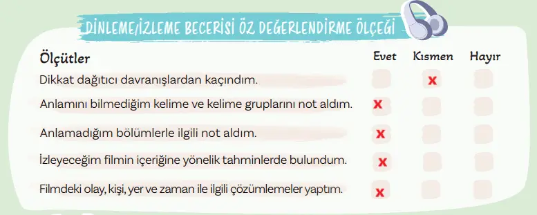 5. Sınıf Türkçe Ders Kitabı Sayfa 134 Cevapları MEB Yayınları
