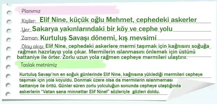 5. Sınıf Türkçe Ders Kitabı 82-85-86-87-88-89-90-93-94. Sayfa Cevapları MEB Yayınları 5. Sınıf Türkçe Ders Kitabı Sayfa 90-91 Cevapları MEB Yayınları