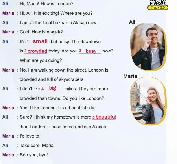 6. Sınıf İngilizce Ders Kitabı 34-35-36-37-38-39-40-41-42. Sayfa Cevapları MEB Yayınları 6. Sınıf İngilizce Ders Kitabı Sayfa 39 Cevapları MEB Yayınları