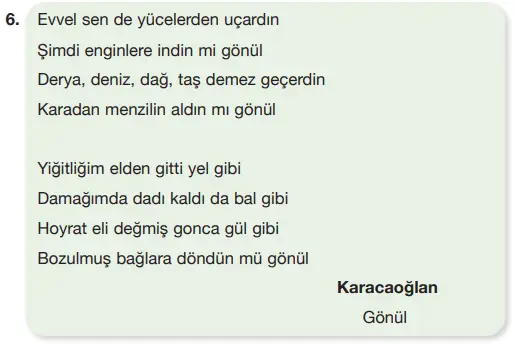 7.  Sınıf Türkçe Ders Kitabı Sayfa 103 Cevapları Özgün Yayınları