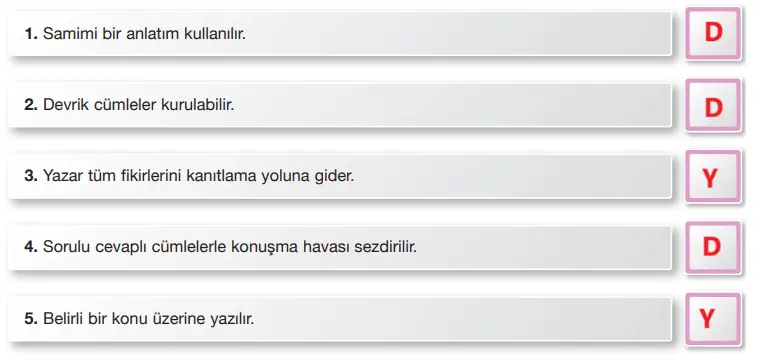 7.  Sınıf Türkçe Ders Kitabı Sayfa 81 Cevapları Özgün Yayınları