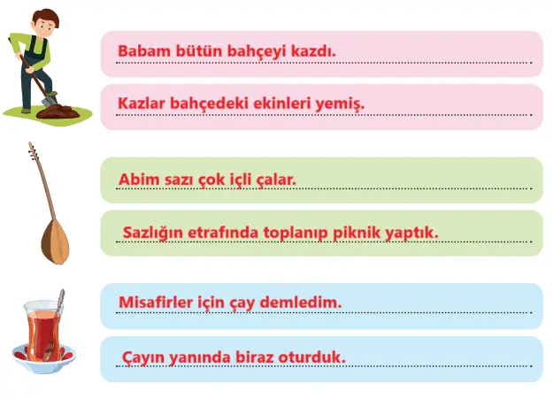 3. Sınıf Türkçe Ders Kitabı Sayfa 173-175-176-177-178-179. Cevapları MEB Yayınları 3. Sınıf Türkçe Ders Kitabı Sayfa 178 Cevapları MEB Yayınları