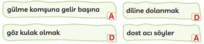 3. Sınıf Türkçe Ders Kitabı Sayfa 191 Cevapları MEB Yayınları