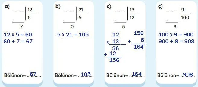 4. Sınıf Matematik Ders Kitabı 115-116-117-118. Sayfa Cevapları MEB Yayınları 4. Sınıf Matematik Ders Kitabı Sayfa 116 Cevapları MEB Yayınları