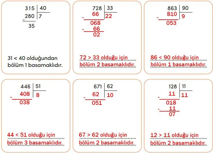 4. Sınıf Matematik Ders Kitabı Sayfa 93 Cevapları MEB Yayınları