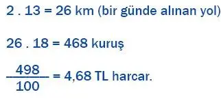 6. Sınıf Matematik Ders Kitabı Sayfa 168 Cevapları MEB Yayınları