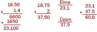 6. Sınıf Matematik Ders Kitabı Sayfa 180 Cevapları Doğa Yayıncılık