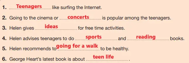 8. Sınıf İngilizce Ders Kitabı Sayfa 29 Cevapları Bilim Ve Kültür Yayınları