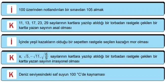 8. Sınıf Matematik Ders Kitabı Sayfa 124 Cevapları MEB Yayınları