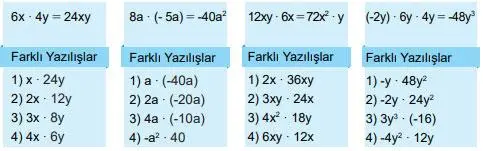 8. Sınıf Matematik Ders Kitabı Sayfa 132 Cevapları MEB Yayınları