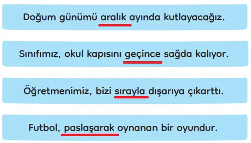 3. Sınıf Türkçe Ders Kitabı Sayfa 201 Cevapları MEB Yayınları