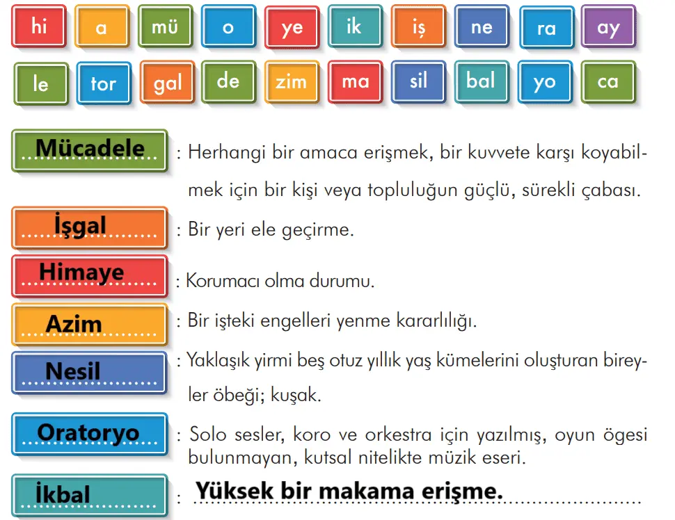 3. Sınıf Türkçe Ders Kitabı Sayfa 221 Cevapları İlke Yayıncılık
