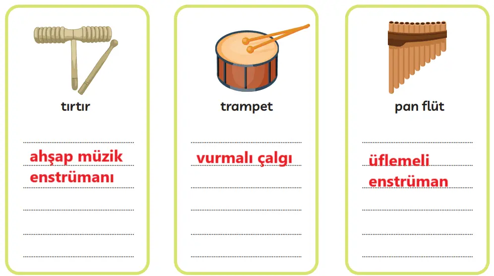 3. Sınıf Türkçe Ders Kitabı Sayfa 231 Cevapları MEB Yayınları