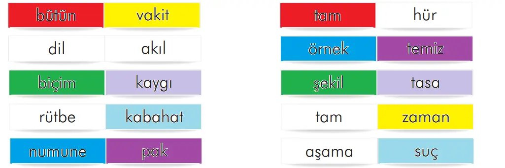3. Sınıf Türkçe Ders Kitabı Sayfa 234 Cevapları İlke Yayıncılık