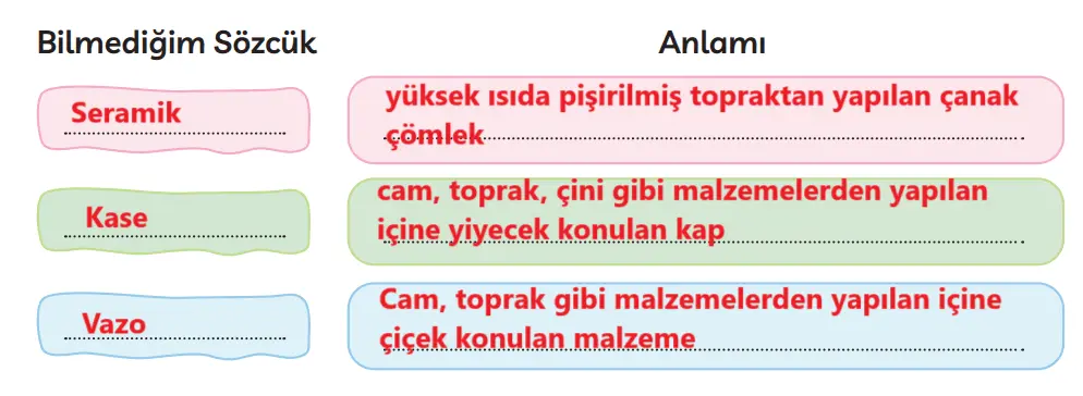 3. Sınıf Türkçe Ders Kitabı Sayfa 249 Cevapları MEB Yayınları