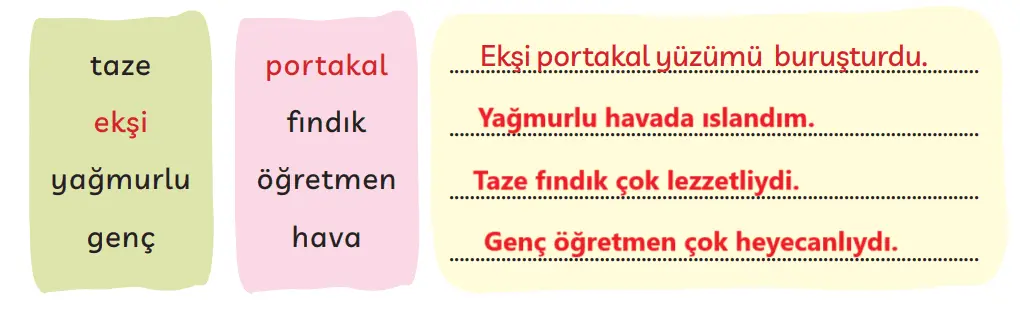3. Sınıf Türkçe Ders Kitabı Sayfa 251 Cevapları MEB Yayınları