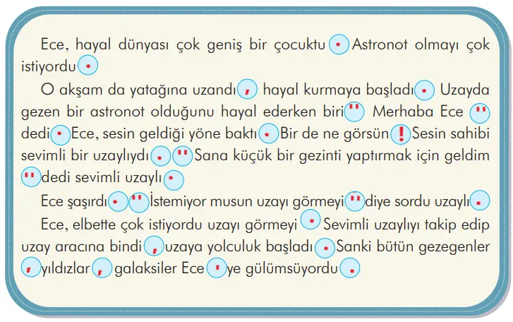 3. Sınıf Türkçe Ders Kitabı Sayfa 259 Cevapları İlke Yayıncılık