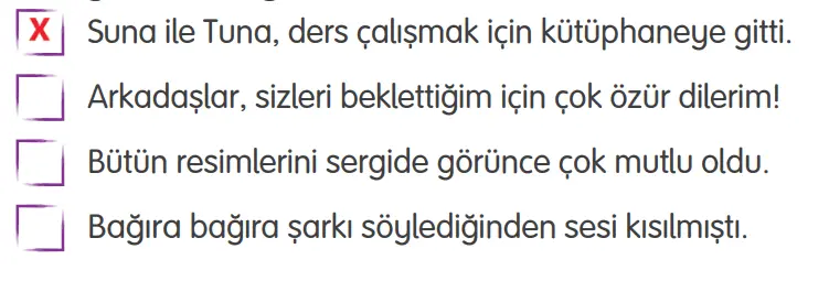 4. Sınıf Türkçe Ders Kitabı 229-230-231-232. Sayfa Cevapları TUNA Yayınları 4. Sınıf Türkçe Ders Kitabı Sayfa 231 Cevapları TUNA Yayınları