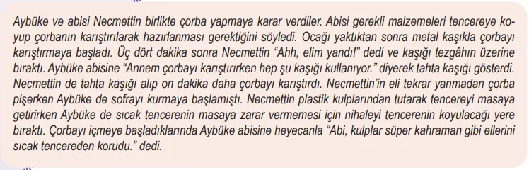 5. Sınıf Fen Bilimleri Ders Kitabı Sayfa 85-86-87-88-90-91-92-95. Cevapları MEB Yayınları 5. Sınıf Fen Bilimleri Ders Kitabı Sayfa 86 Cevapları MEB Yayınları