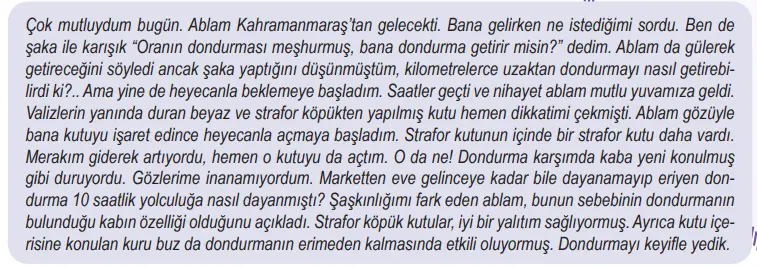5. Sınıf Fen Bilimleri Ders Kitabı Sayfa 85-86-87-88-90-91-92-95. Cevapları MEB Yayınları 5. Sınıf Fen Bilimleri Ders Kitabı Sayfa 91 Cevapları MEB Yayınları