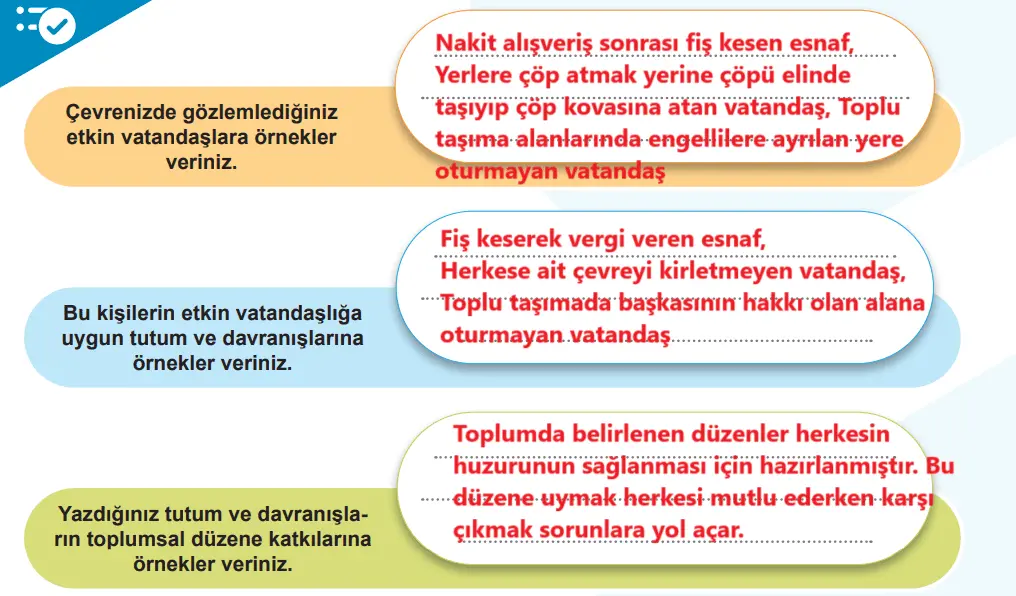 5. Sınıf Sosyal Bilgiler Ders Kitabı Sayfa 32 Cevapları MEB Yayınları