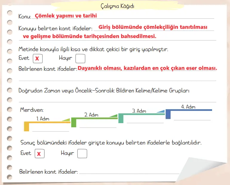 5. Sınıf Türkçe Ders Kitabı 44-47-48-49-50-51-52-54-55-56-58-59. Sayfa Cevapları 2. KİTAP 5. Sınıf Türkçe Ders Kitabı Sayfa 47 Cevapları MEB Yayınları