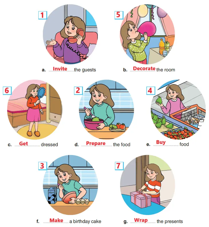 7. Sınıf İngilizce Ders Kitabı Sayfa 72 Cevapları Yıldırım Yayınları