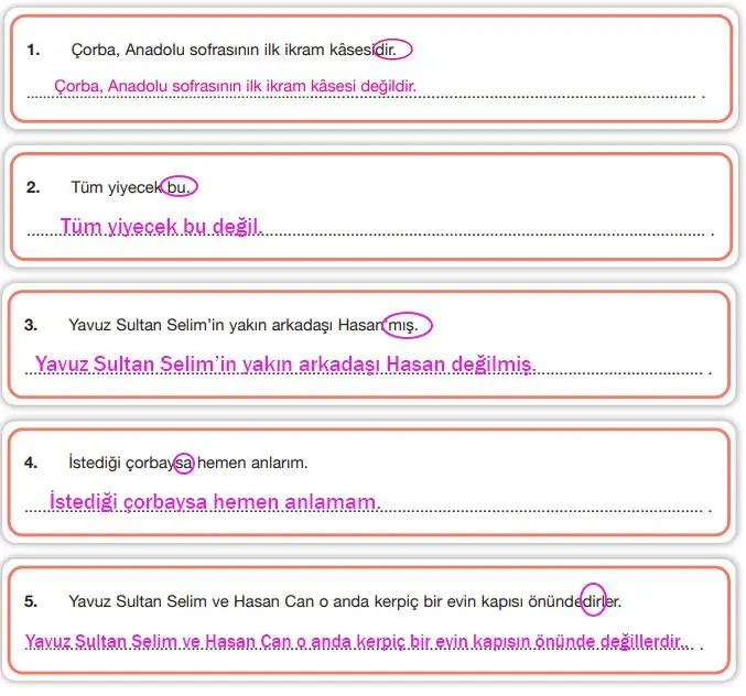 7.  Sınıf Türkçe Ders Kitabı Sayfa 183 Cevapları Özgün Yayınları