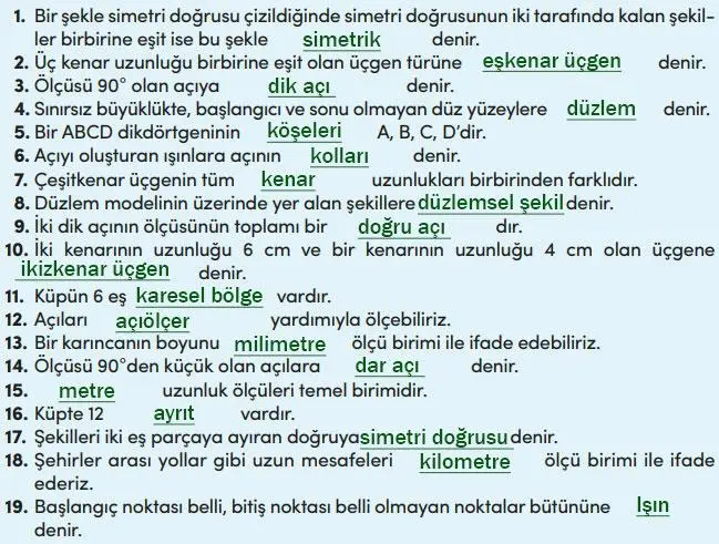 4. Sınıf Matematik Ders Kitabı Sayfa 230 Cevapları MEB Yayınları